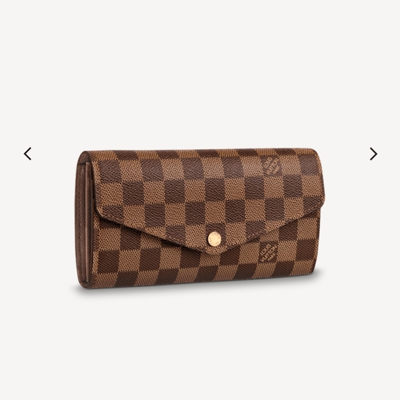 🤎SOLD🤎Louis Vuitton Damier Ebene Sarah Wallet - Picture 2 of 11